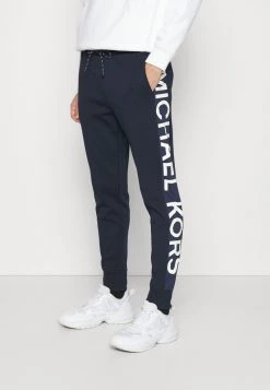 Michael Kors SHIBUYA LOGO - Pantalones Deportivos - Dark Midnight, Hombre
