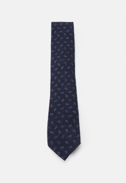 Michael Kors LUXURIANT PREMIUM PINE - Corbata - Navy, Hombre