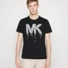 Michael Kors SPILL TEE - Camiseta Estampada - Black, Hombre