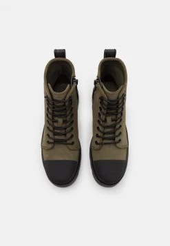 Michael Kors COLIN - Botines Con Cordones - Olive, Hombre -Ofertas Michael Kors Tienda 95403c282a3a46db97931466def2677a