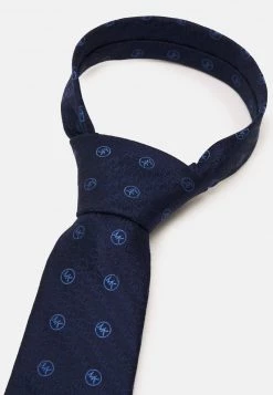 Michael Kors PLATINOM LOGO - Corbata - Navy, Hombre -Ofertas Michael Kors Tienda 95807c3d746f45d9a714ab531cdfb675