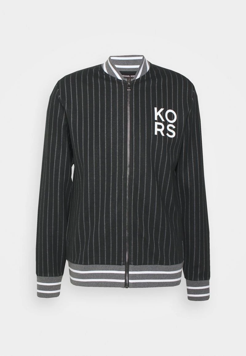 Michael Kors PINSTRIPE BASEBALL - Chaquetas Bomber - Black, Hombre 3 Michael Kors PINSTRIPE BASEBALL - Chaquetas Bomber - Black, Hombre