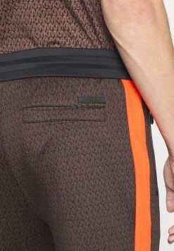 Michael Kors GO TRACK JOGGER - Pantalones Deportivos - Chocolate, Hombre -Ofertas Michael Kors Tienda 97faf011d03644688a98e445bc018eeb