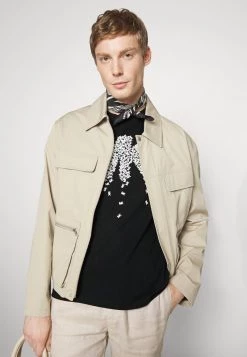 Michael Kors SPILL TEE - Camiseta Estampada - Black, Hombre -Ofertas Michael Kors Tienda 9d4a3e63ca414af49d9df88bb8721493