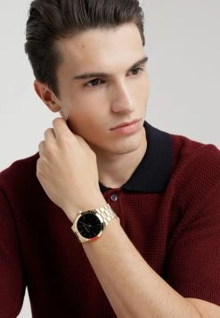 Michael Kors SLIM RUNWAY - Reloj - Gold-coloured, Unisexo