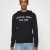 Michael Kors HERITAGE LOGO HOODIE - Jersey De Punto - Black, Hombre -Ofertas Michael Kors Tienda a598389d29cd422389f53ea434e4feb4