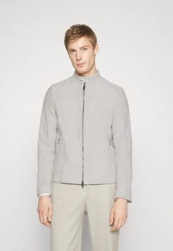 Michael Kors RACER - Chaqueta De Cuero - Dune, Hombre