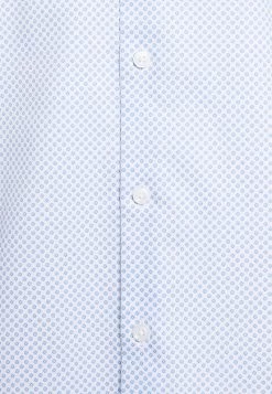 Michael Kors PRINT SLIM SHIRT - Camisa Elegante - Navy, Hombre -Ofertas Michael Kors Tienda a9e3d81cad9941aca850dbb090c313de