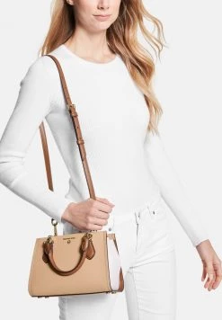 Michael Kors MARILYN - Bolso De Mano - Camel Multi, Mujer