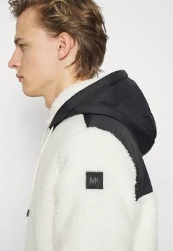 Michael Kors MIX MEDIA HOODIE - Forro Polar - Bone, Hombre -Ofertas Michael Kors Tienda ad38ca8a86b2442fa70e35aa4aec4d31