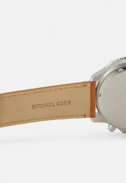 Michael Kors CORTLANDT - Cronógrafo - Camel/silver-coloured, Hombre -Ofertas Michael Kors Tienda ad8052fd0f864eb19d921b6e531eea28