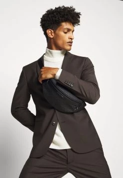 Michael Kors GREYSON SMALL HIP BAG UNISEX - Riñonera - Black, Unisexo