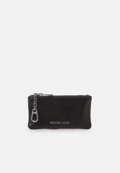 Michael Kors COIN POUCH CHAIN UNISEX - Monedero - Black, Unisexo