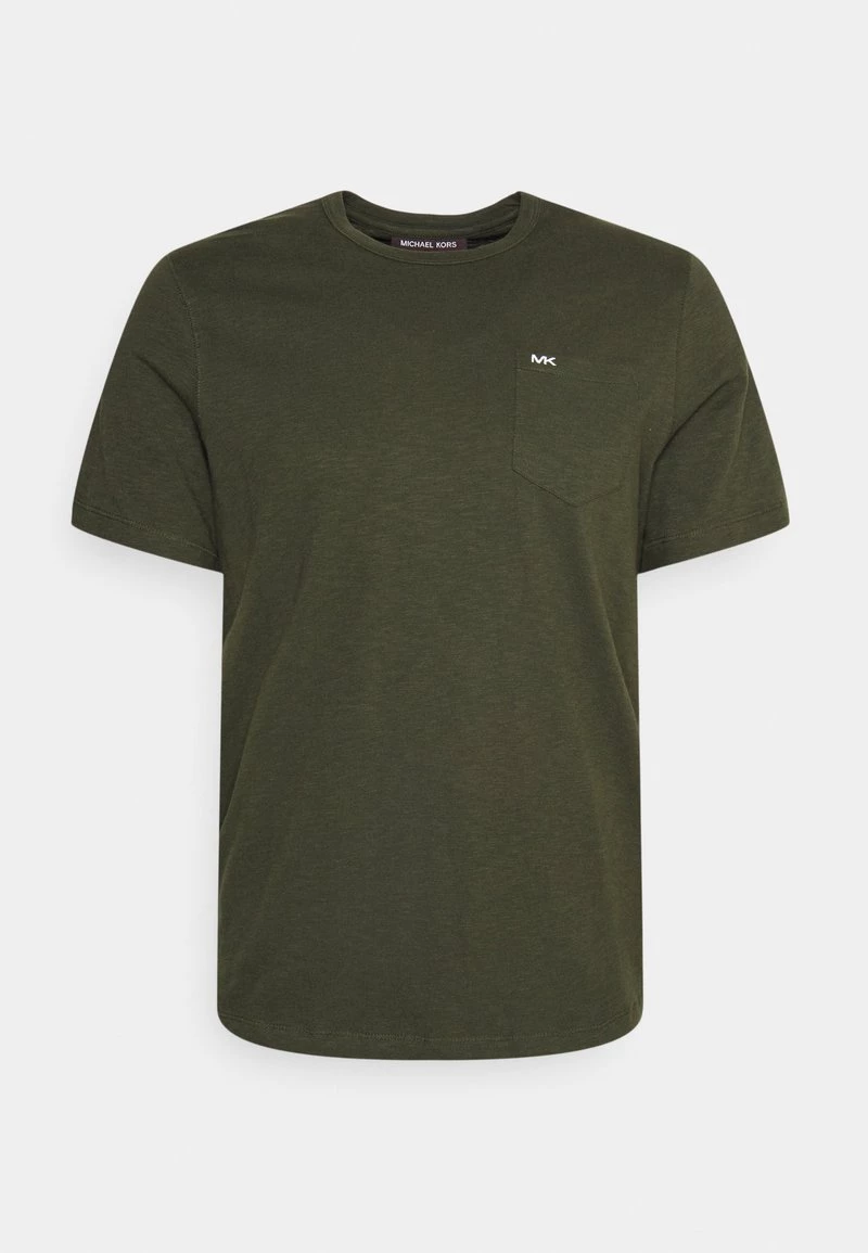 Michael Kors SLUB CREW TEE - Camiseta Básica - Green, Hombre 3 Michael Kors SLUB CREW TEE - Camiseta Básica - Green, Hombre