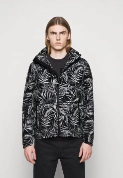 Michael Kors PRINTED - Chaqueta Fina - Black, Hombre