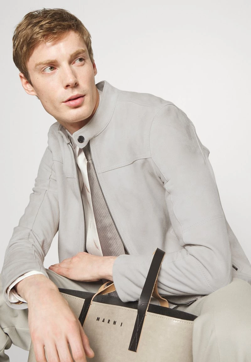 Michael Kors RACER - Chaqueta De Cuero - Dune, Hombre 6 Michael Kors RACER - Chaqueta De Cuero - Dune, Hombre - Imagen 4