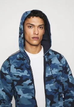 Michael Kors BLOCKED LOGO HOODIE CAMO - Sudadera - Dark Midnight, Hombre -Ofertas Michael Kors Tienda b4da129837c14aa2acc669f6f3bfb256