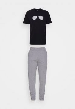 Michael Kors CREW PINTUCK PANT GIFT SET - Pijama - Black, Hombre -Ofertas Michael Kors Tienda b7d9092826ab4d9b8a9cdef26dbda78f