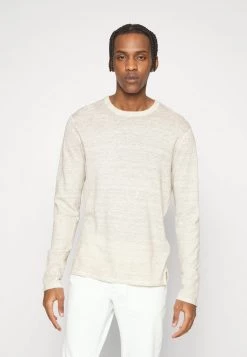 Michael Kors COLD DYE CREW - Jersey De Punto - Dune, Hombre