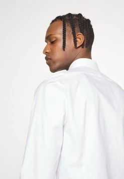 Michael Kors EVENING SLIM FIT - Camisa Elegante - White, Hombre -Ofertas Michael Kors Tienda be9253524f21443fbdf078d78d0f748d