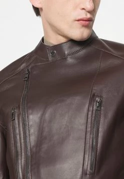 Michael Kors BONDED MOTO JACKET - Chaqueta De Cuero - Chocolate, Hombre 13 Michael Kors BONDED MOTO JACKET - Chaqueta De Cuero - Chocolate, Hombre -Ofertas Michael Kors Tienda bf7923b1b5ff4a73a7a0d47374b1be29