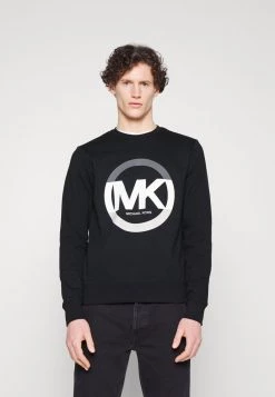 Michael Kors VICTORY CREW - Sudadera - Black, Hombre