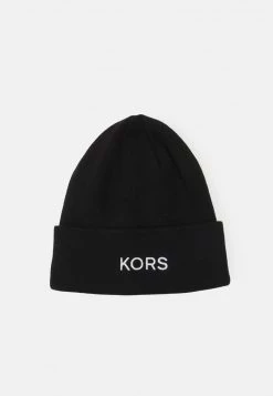 Michael Kors CUFF HAT UNISEX - Gorro - Black, Unisexo