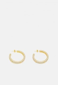 Michael Kors BRILLIANCE - Pendientes - Gold-coloured/white, Mujer