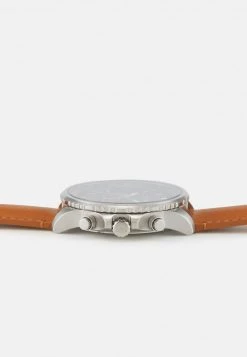 Michael Kors CORTLANDT - Cronógrafo - Camel/silver-coloured, Hombre -Ofertas Michael Kors Tienda c749c5ba5ccb407a8eae5f9f6ed0606e