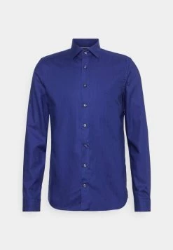 Michael Kors PARMA HERRINGBONE SLIM FIT - Camisa - Navy, Hombre