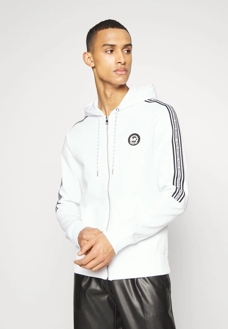 Michael Kors NEW EVERGREEN HOODIE - Sudadera Con Cremallera - White, Hombre 3 Michael Kors NEW EVERGREEN HOODIE - Sudadera Con Cremallera - White, Hombre