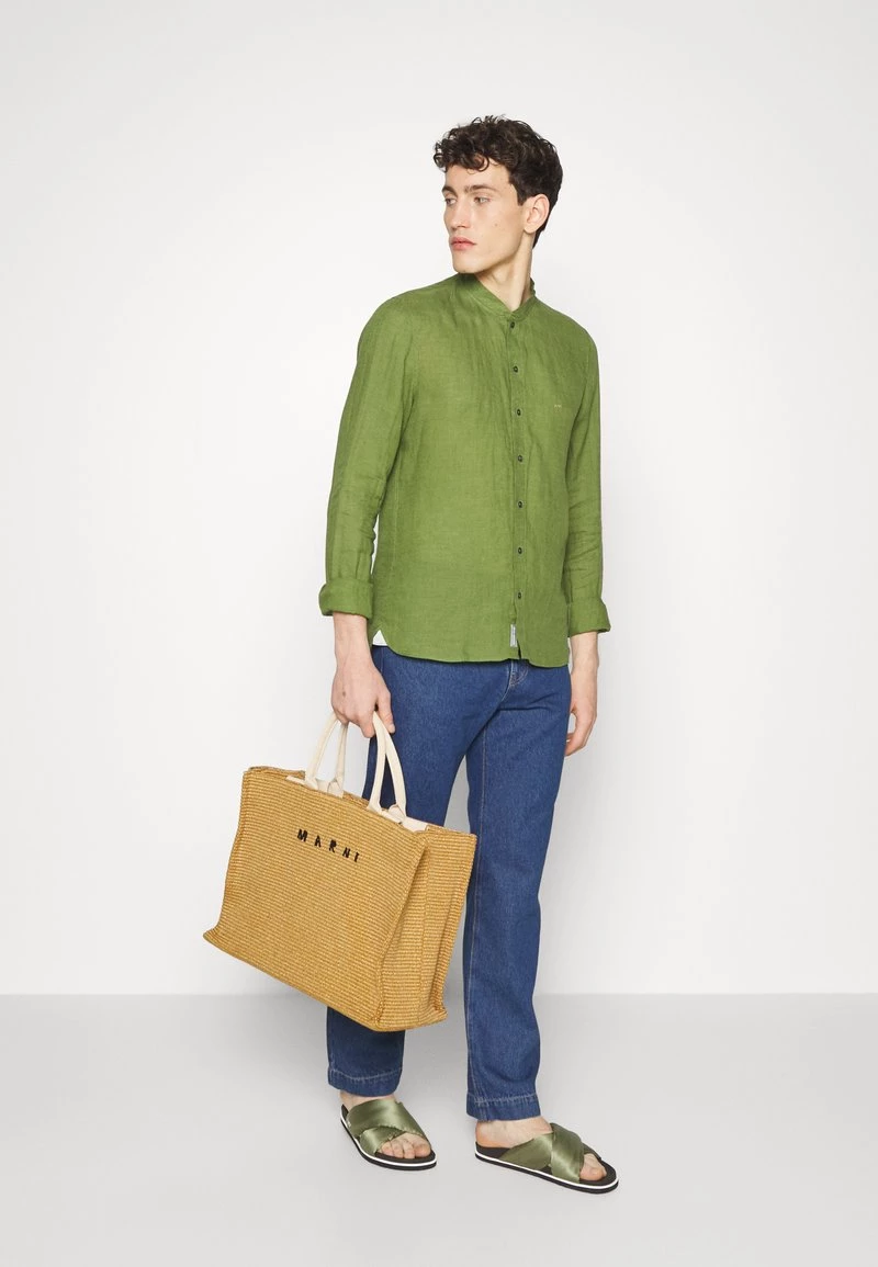 Michael Kors STANDUP SLIM - Camisa - Olive, Hombre 4 Michael Kors STANDUP SLIM - Camisa - Olive, Hombre - Imagen 2