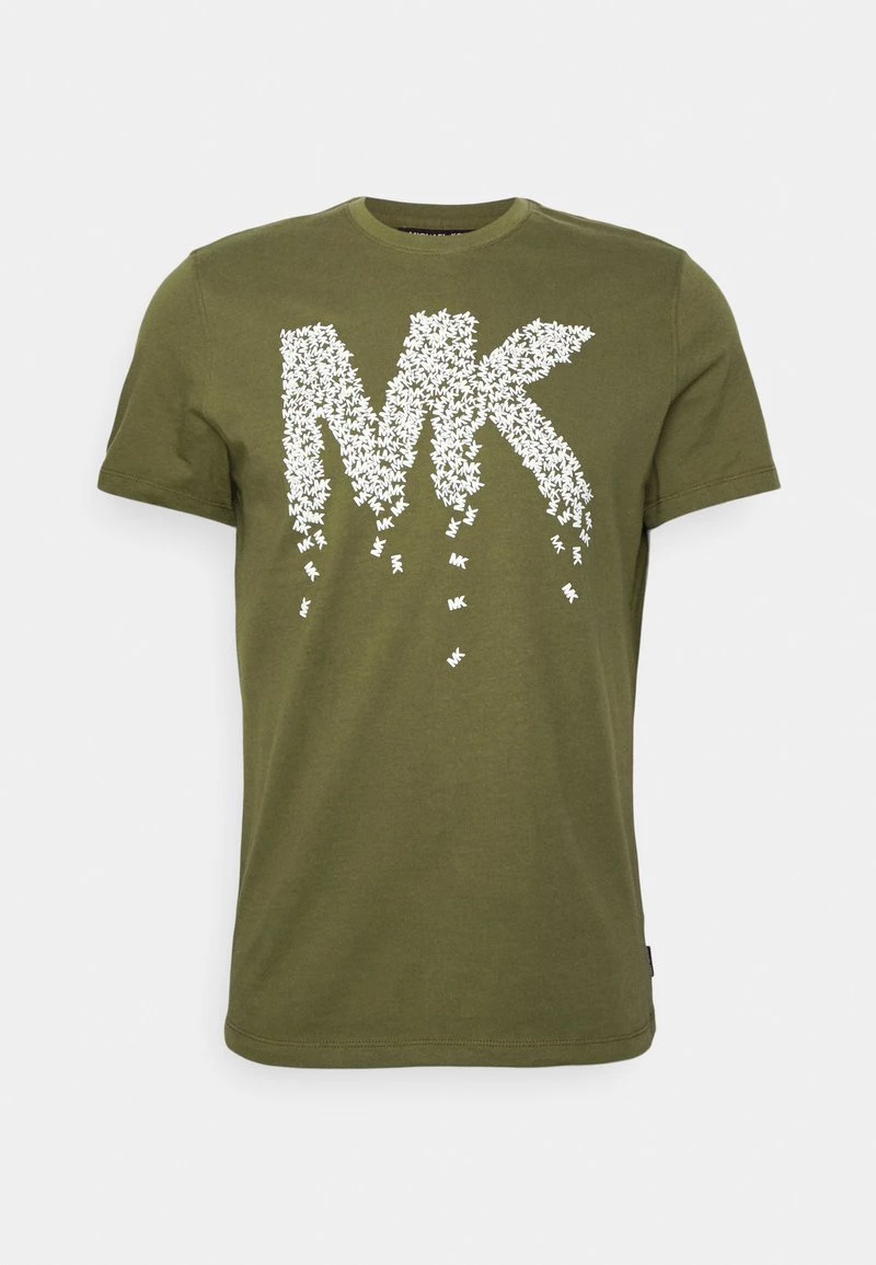 Michael Kors SPILL TEE - Camiseta Estampada - Smokey Olive, Hombre 7 Michael Kors SPILL TEE - Camiseta Estampada - Smokey Olive, Hombre - Imagen 5