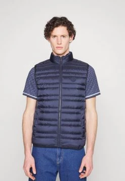 Michael Kors LIGHTWEIGHT QUILTED VEST - Chaleco - Midnight, Hombre