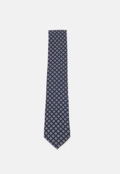Michael Kors LOGO SQUARE - Corbata - Navy, Hombre