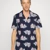 Michael Kors DIGI FLOR - Camisa - Midnight, Hombre