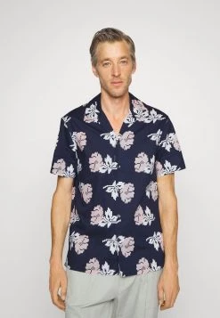 Michael Kors DIGI FLOR - Camisa - Midnight, Hombre