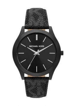 Michael Kors SLIM RUNWAY - Reloj - Black, Hombre