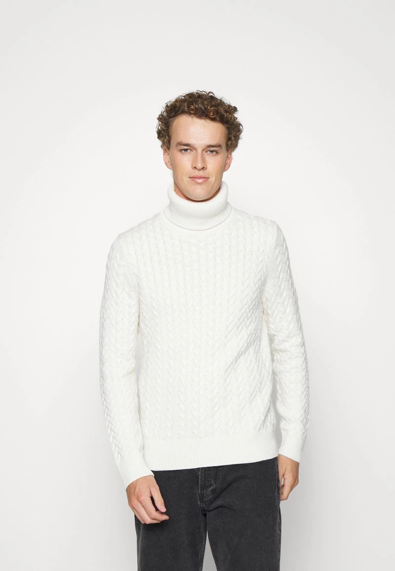 Michael Kors CABLE TURTLENECK - Jersey De Punto - Bone, Hombre 3 Michael Kors CABLE TURTLENECK - Jersey De Punto - Bone, Hombre