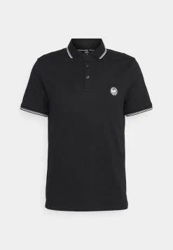 Michael Kors GLOBAL - Polo - Black, Hombre