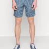 Michael Kors PALM - Shorts - Blue, Hombre -Ofertas Michael Kors Tienda cda30116e7ae44298d4c712fc96db3cb