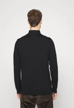 Michael Kors CORE QUARTER ZIP - Jersey De Punto - Black, Hombre -Ofertas Michael Kors Tienda ce15a8b08c384697b8decd58f4f58775
