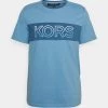 Michael Kors TEE - Camiseta Estampada - Chambray, Hombre -Ofertas Michael Kors Tienda d0118a19e04c449bbe39074e012eb54f