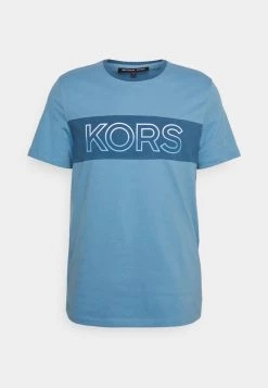 Michael Kors TEE - Camiseta Estampada - Chambray, Hombre