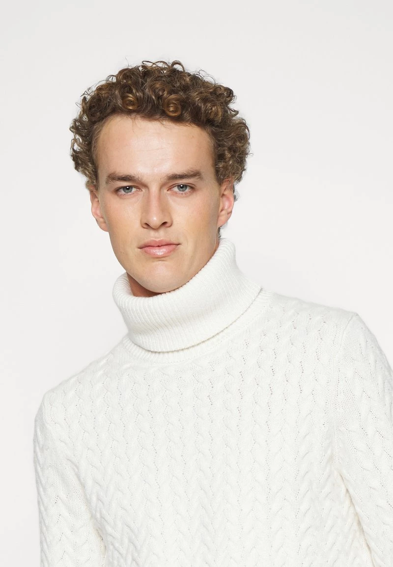 Michael Kors CABLE TURTLENECK - Jersey De Punto - Bone, Hombre 7 Michael Kors CABLE TURTLENECK - Jersey De Punto - Bone, Hombre - Imagen 5