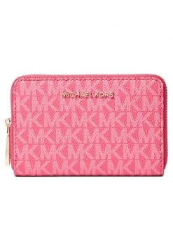 Michael Kors SMALL JET SET - Monedero - Rubin Red, Mujer