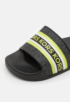 Michael Kors JAKE SLIDE - Sandalias Planas - Black, Hombre -Ofertas Michael Kors Tienda d5029c91d57842ca8e2c9790e02de2c0
