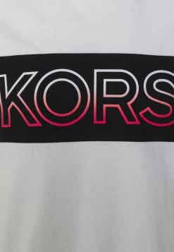 Michael Kors TEE - Camiseta Estampada - White, Hombre -Ofertas Michael Kors Tienda d7b81f319f2849c6a181fc972fe65fed