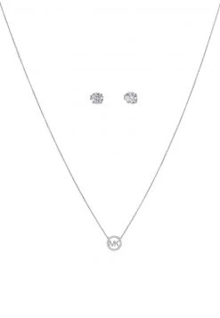 Michael Kors PREMIUM SET - Pendientes - Silver-coloured, Mujer -Ofertas Michael Kors Tienda d7bc0135bfea454981c8512c73ab6709