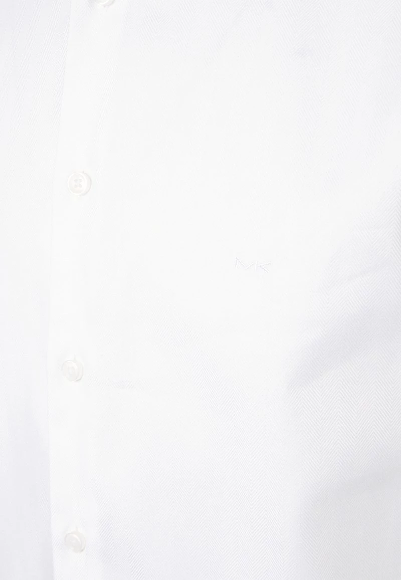 Michael Kors PARMA HERRINGBONE SLIM FIT - Camisa - White, Hombre 5 Michael Kors PARMA HERRINGBONE SLIM FIT - Camisa - White, Hombre - Imagen 3